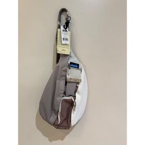 KAVU Mini Remix Rope Bag Pebblestone Colorblock Sling Backpack 9401-2513- NWT